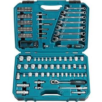 Makita Maletín de accesorios herramienta manual 120 piezas E-06616