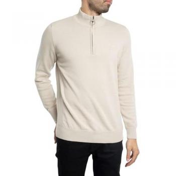 Barbour Baumwollstrickpullover Halbzip-Modell