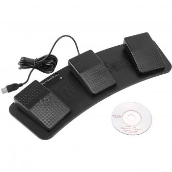 Contrôleur Pédale USB FS3‑P – Clavier & Souris PC