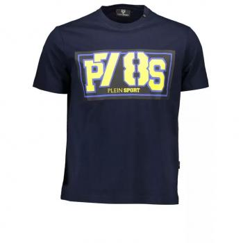 Plein Sport Short Sleeve Blue T-Shirt