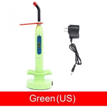 Lampe LED portable pour soins dentaires, bleu clair
