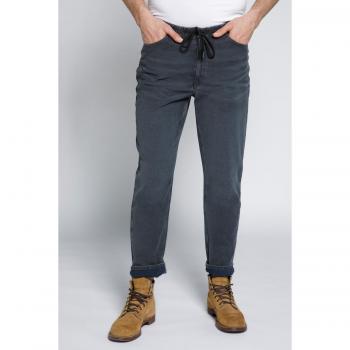Jeans Casual Uomo Grigio Taglia XXL con Cintura Elastica FLEXNAMIC® JP1880