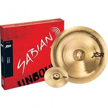 Sabian XSR 10 Splash and 18 Chinese Cymbals