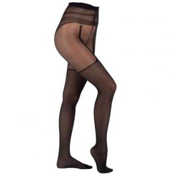 Camano Feinstrumpfhose mit Overknee-Design