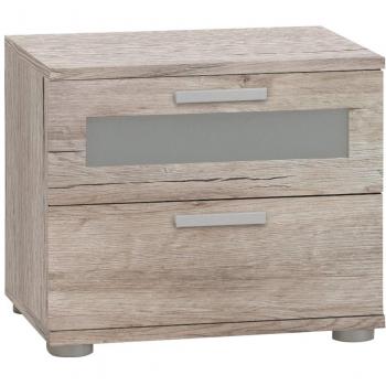 Jack 1 Holz-Nachtkonsole – Sandeiche, 45x38x37 cm, Unbekannt FMD