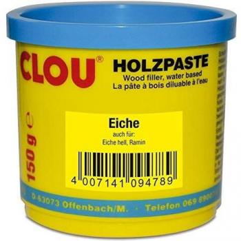 Clou Holzpaste zum Reparieren und Auskitten von Holzschäden eiche, 150 g