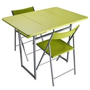 VersaGreen Set Mesa + 2 Sillas Plegables