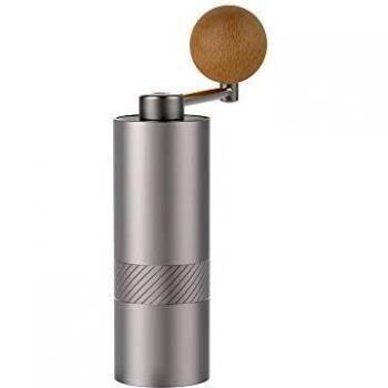 Quick‑Disassemble Q‑Series Hand Grinder (1Zpresso) – 15–20 g Capacity, Platinum Gray