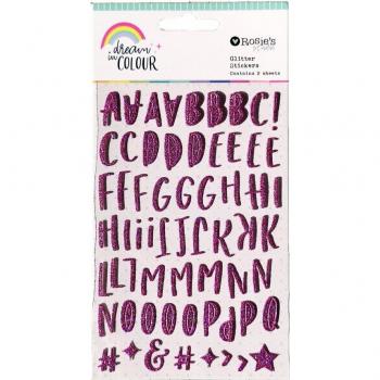 CRZCrafter Self-Adhesive Alphabet and Number Stickers