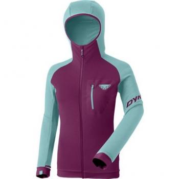 Marine Blue Radial Fleece Hoodie for Women XL – Dynafit