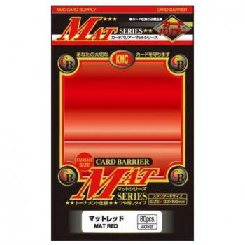 Ultra Pro KMC 80 – Pochette Card Barrier Mat Rouge