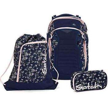 Satch Match Bloomy Breeze Schulrucksack Set mit Sportbeutel