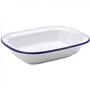 Avebury Blue Stoneware Pie Dish, 9.5 (24cm), Pack of Six