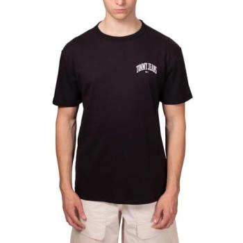 Camiseta Tommy Jeans Dm0dm18665bds Negra