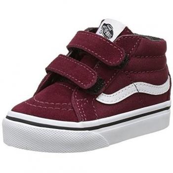 Botines Vans SK8-Mid Reissue V para Bebés, Color Rojo