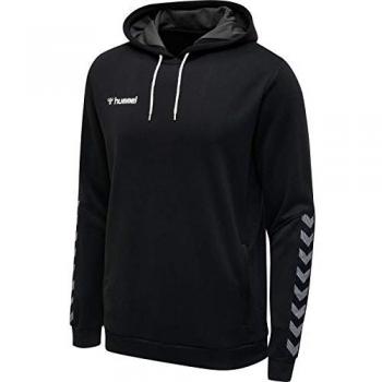 Hummel Herren Sweatshirt Authentic Poly Hoody Schwarz XXL