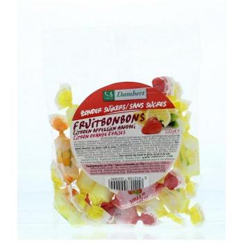 Damhert Bonbons Fruchtgeschmack ohne Zucker 100g