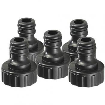 Royal Gardineer: 5 Nez de robinet pour tuyau 3/4''