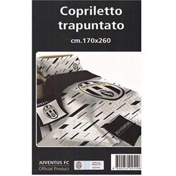 Trapuntino FC Juventus ufficiale Copriletto trapuntato Singolo una piazza