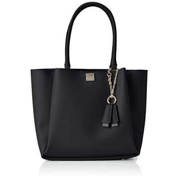 Guess Lenia Carryall Borsa a Spalla Donna Nero