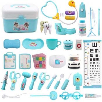 Children's Doctor Role Play Set with Carry Case