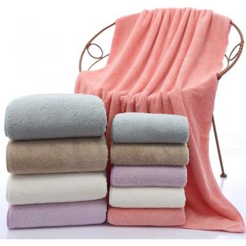 Serviettes en velours corail