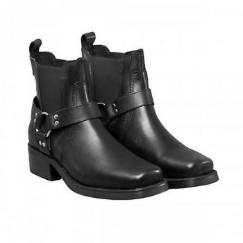 Woodland Low Harley Harness Leather Boots
