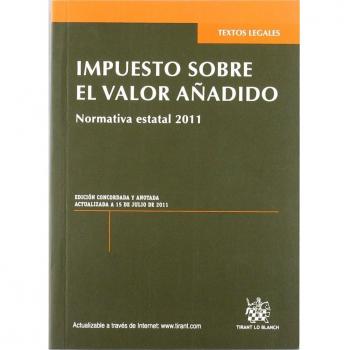 Impuesto sobre el valor añadido Normativa estatal 2011.