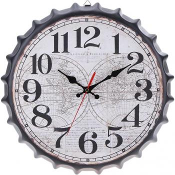 Décor Vin Noir Horloge