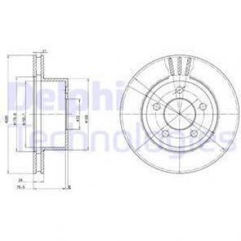 Dischi freno DELPHI BG3533