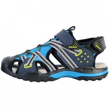 Sandali Geox J920RB 0ME14 Borea Sfera Blu/Negro EU 27