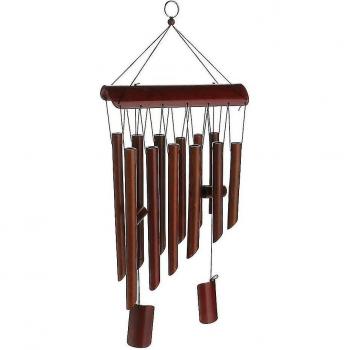 Campanas de Viento de Bambú con Campanillas Relajantes
