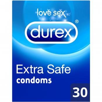 Durex Extra Safe Condoms, 30 Piece