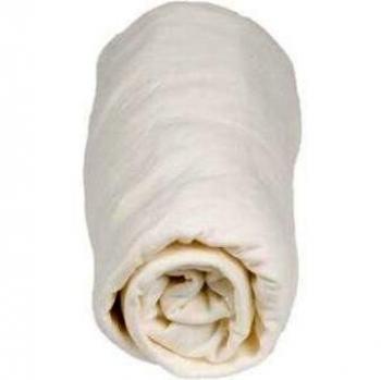 Drap housse 70/140 cm en jersey écru