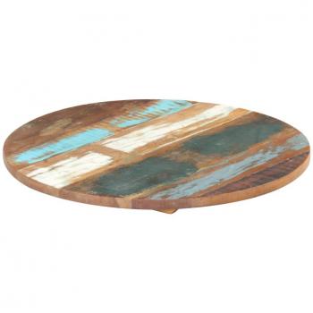 Mesa Rústica VidaXL Tampo 50cm Madeira Reciclada