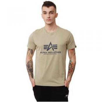 Alpha Industries T-Shirt M in Light Olive