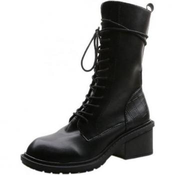 Cross-tied High Heel Boots for Women