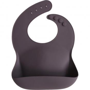 Bavaglino Mushie in silicone Sparrows