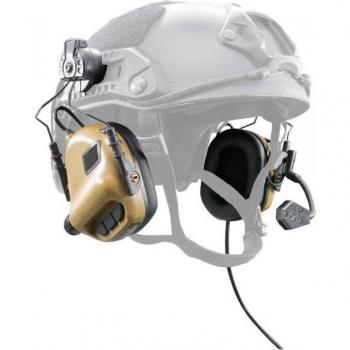 Protección Auditiva Earmor M32 NRR22 para Cascos FAST Color Coyote