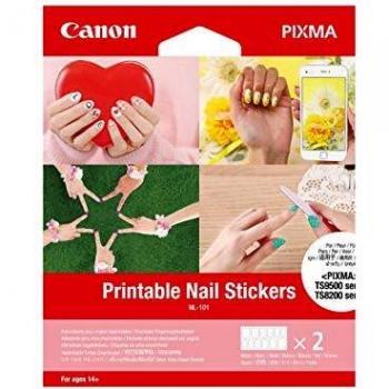 Canon Printable Nail Stickers NL-101 (Pack of 24) 32303C002 CO12390