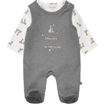 Romper Staccato Camicia Grigia Melange