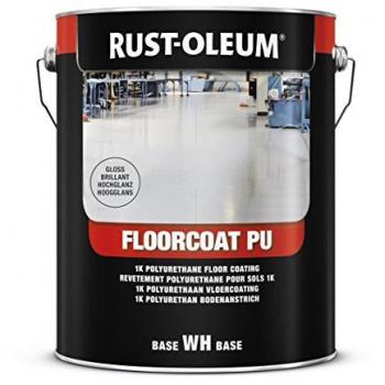 Rust-Oleum Peinture Sol PU 7200 5L Brillant Gris Argent RAL7001