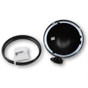 HIGHSIDER pro Housing 5‑3/4 BATES STYLE, montage inférieur, noir soie