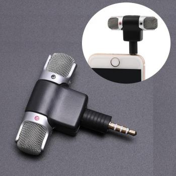 Microphone d’interview studio 3,5 mm – Stéréo Compact