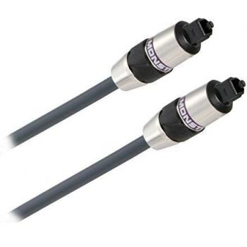 Fibra Óptica de Audio 1 m Negro – Goobay