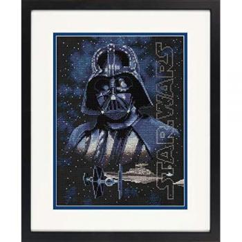 9 x 12 Star Wars Counted Cross Stitch Canvas