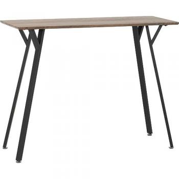 Seconique Quebec Bar Table in Medium Oak Effect