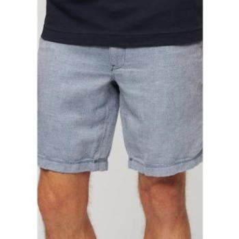 Shorts hombre lino azul marino – Superdry