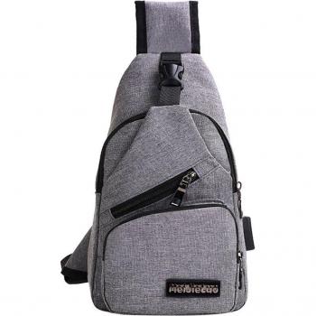 Men's Crossbody Shoulder Bag for School and Travel