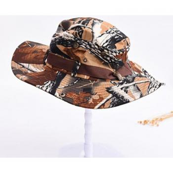 Unisex Breathable Mesh Camo Fishing Hat